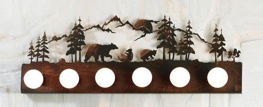 Bear Family Vanity Light (6-Light)