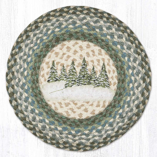 Winter Grove Braided Chair Pads - Set of 2