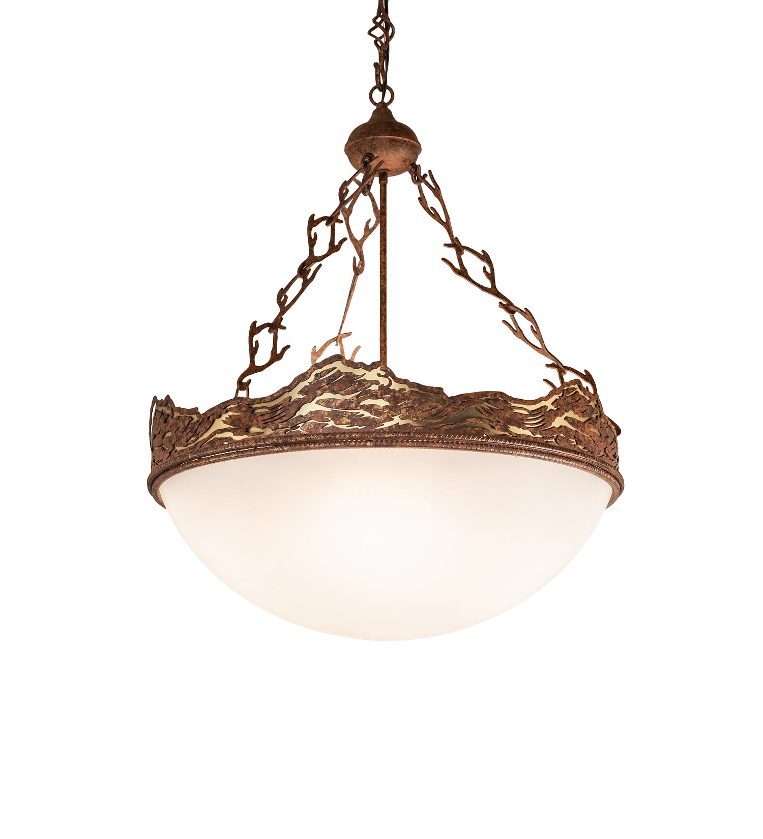 Rustic Lodge Chandelier
