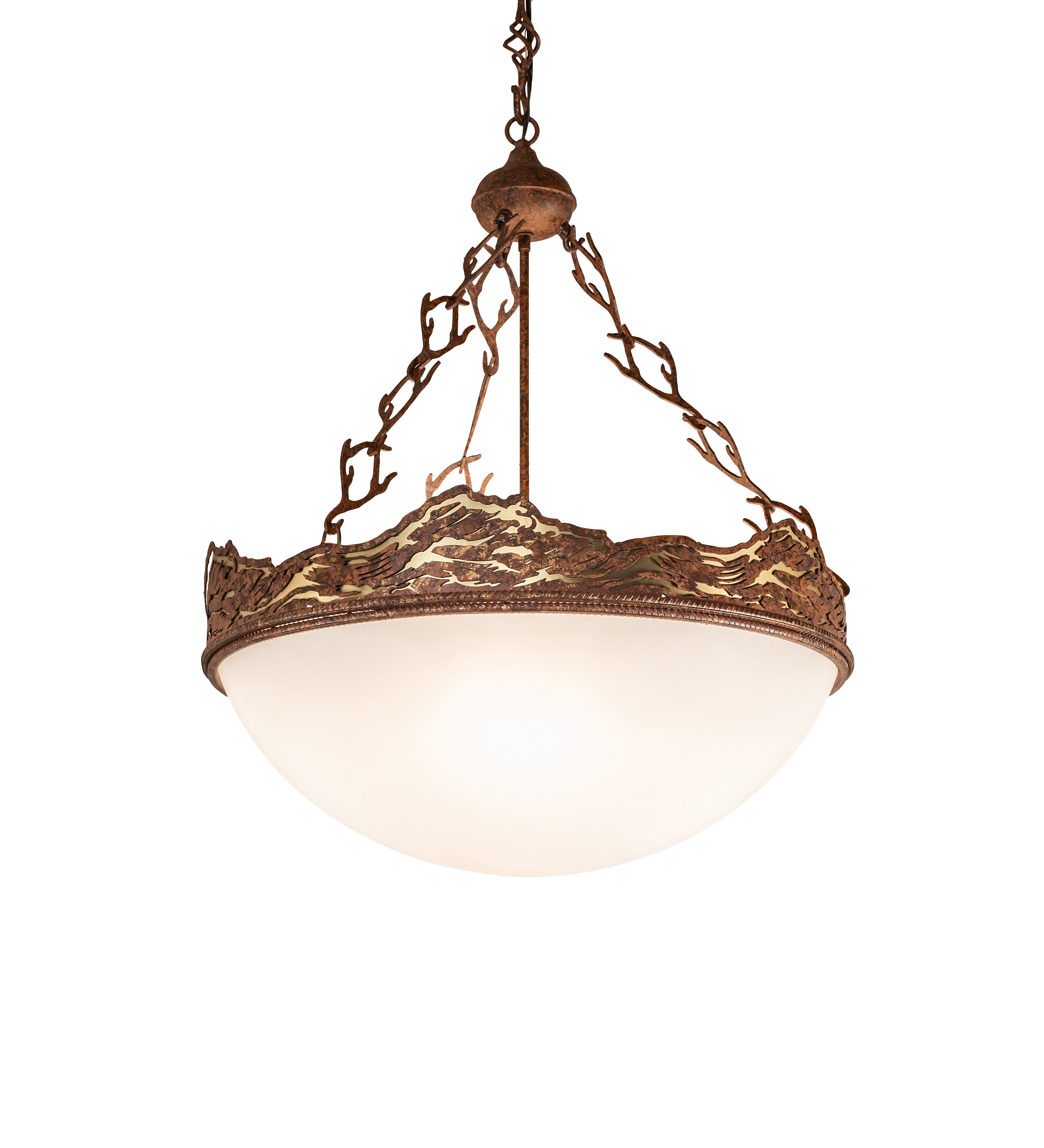 Rustic Lodge Chandelier