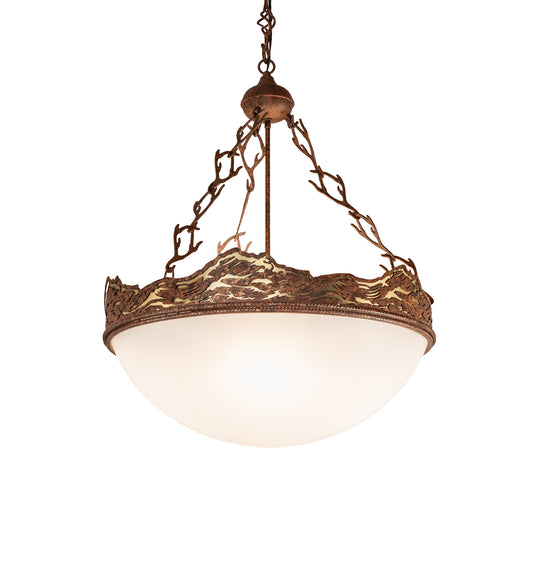 Rustic Lodge Chandelier
