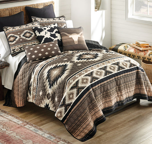 Cheyenne Trail Quilt Bed Set - Queen - CLEARANCE
