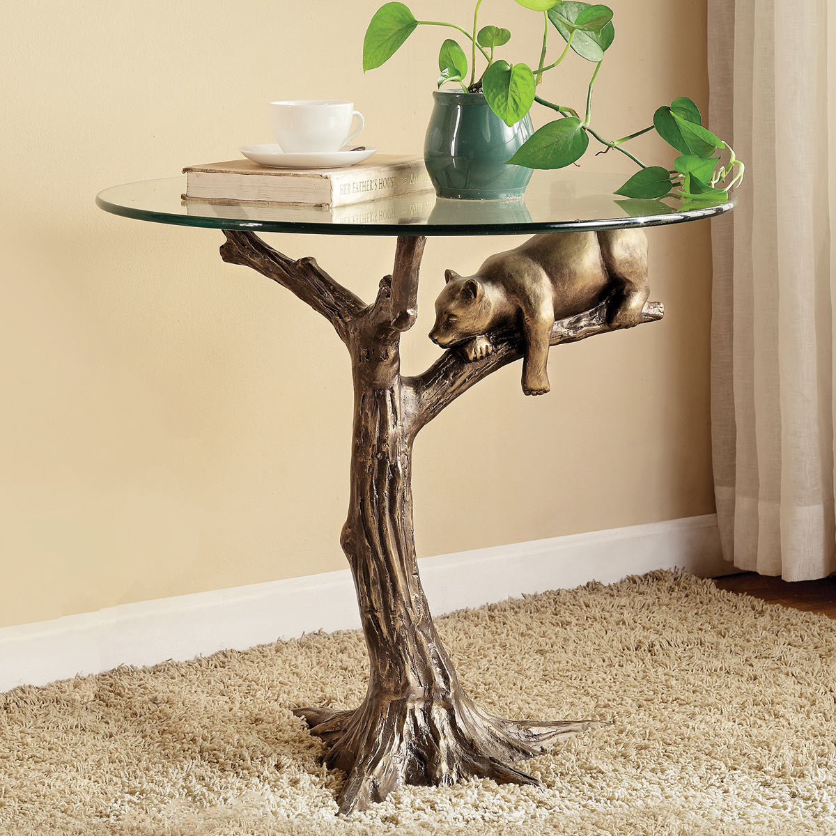 Resting Bear End Table - OUT OF STOCK UNTIL 08/25/2026