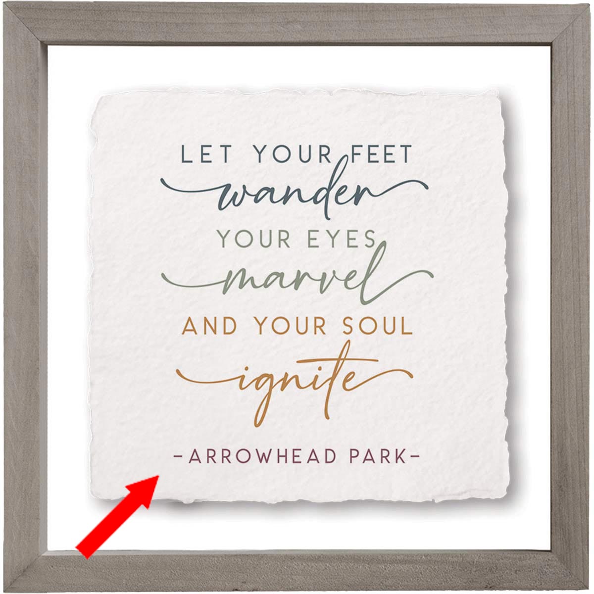 Woodland Inspiration Personalized Wall Art