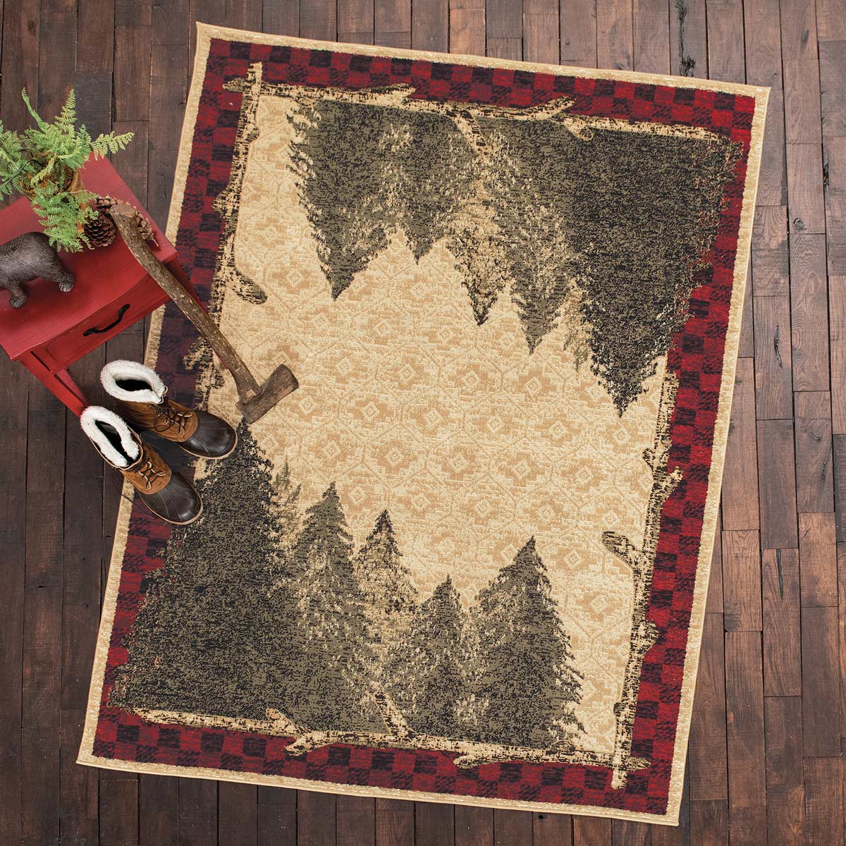 Timber Pines Natural Rug - 2 x 3