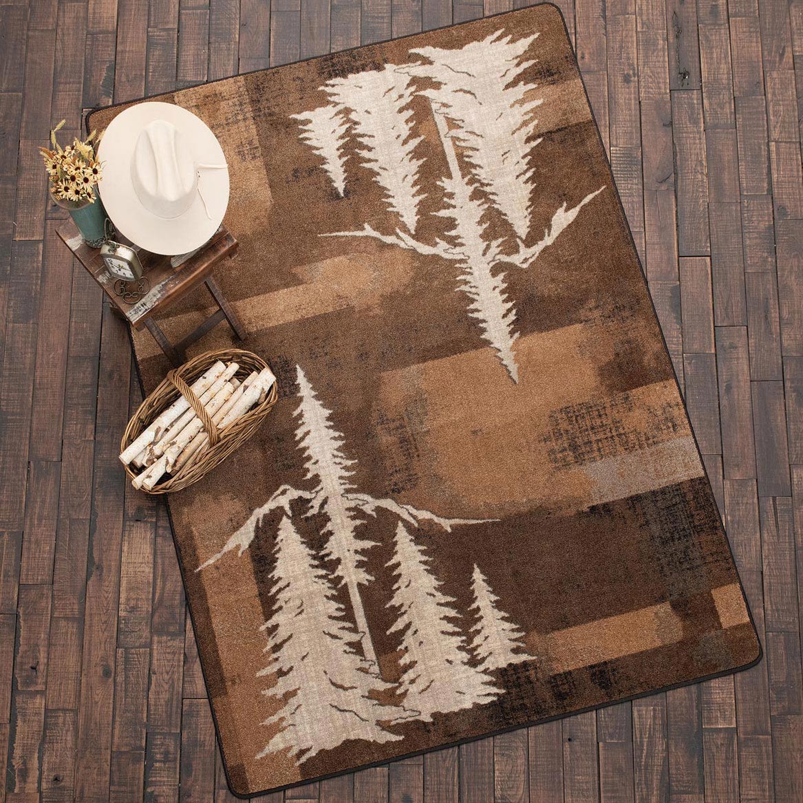 Timberline Ironbark Rug - 5 x 8