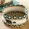 Forest Bears Braided Basket