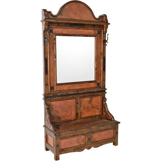 Cheyenne Hall Tree with Mirror