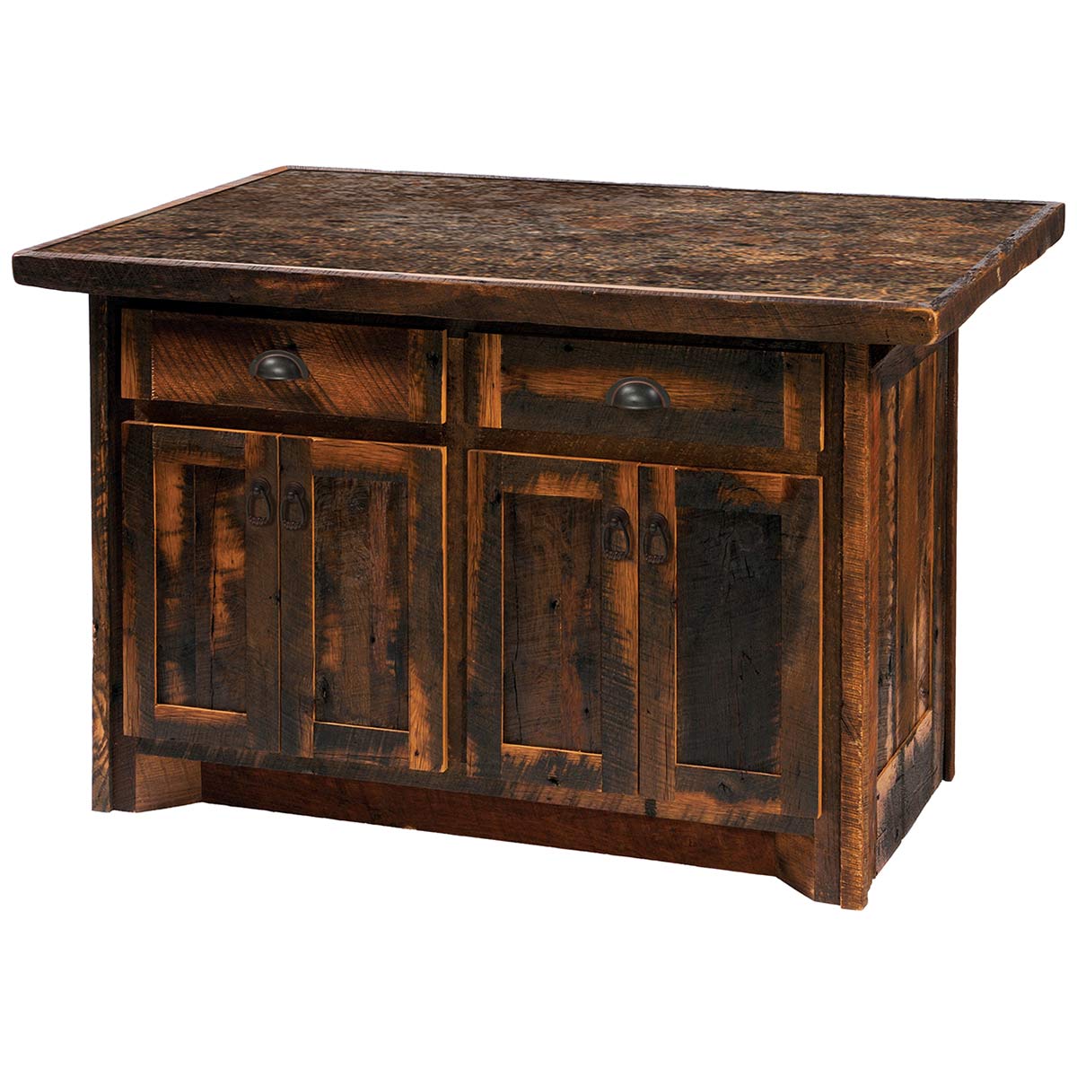 Barnwood Kitchen Island