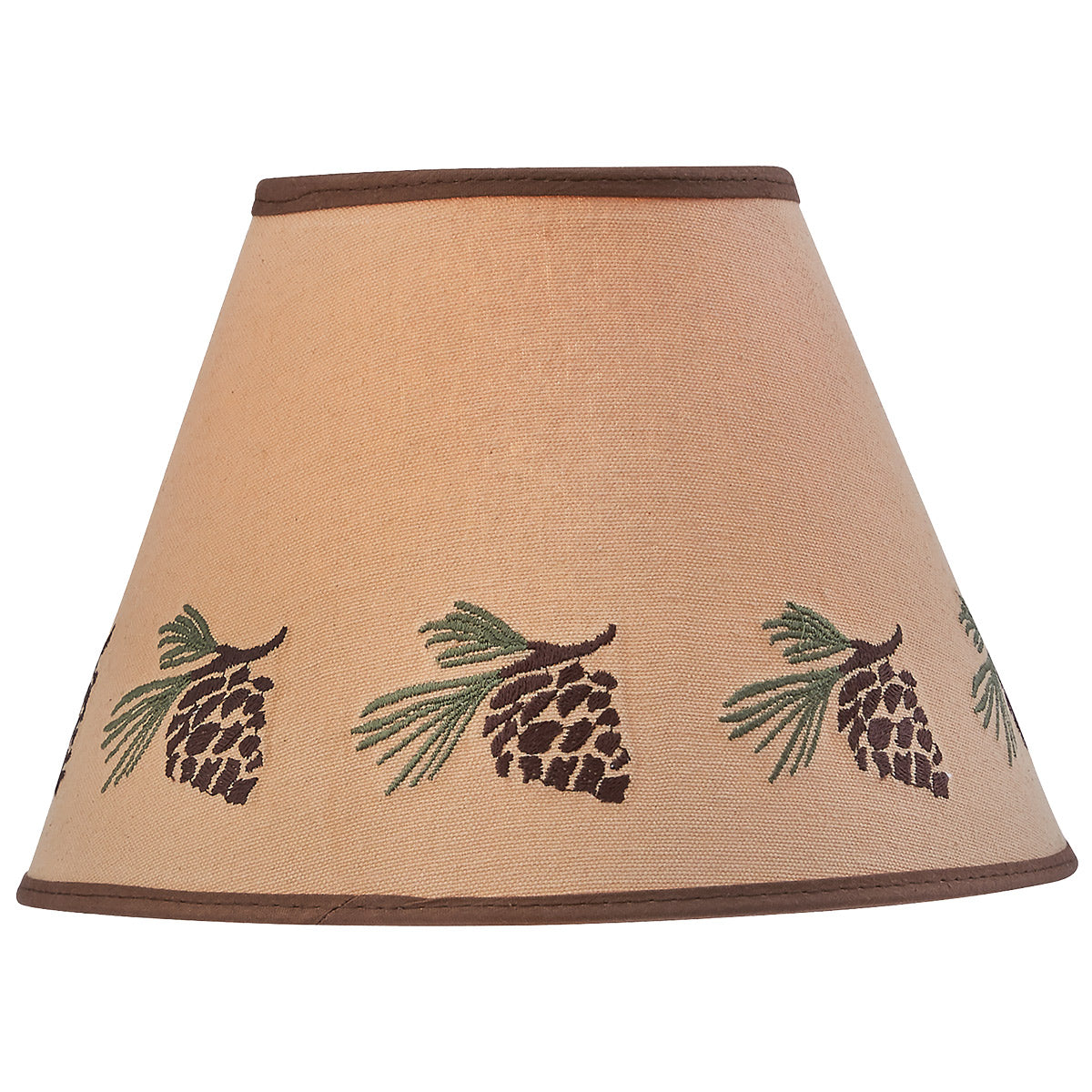 Pinecone Stitched Lampshade - 10 Inch - OUT OF STOCK UNTIL 07/20/2026