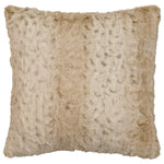 Pearl Leopard Cuddle Fur Square Pillow