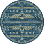Thunderbird Vision Rug - 8 Ft. Round