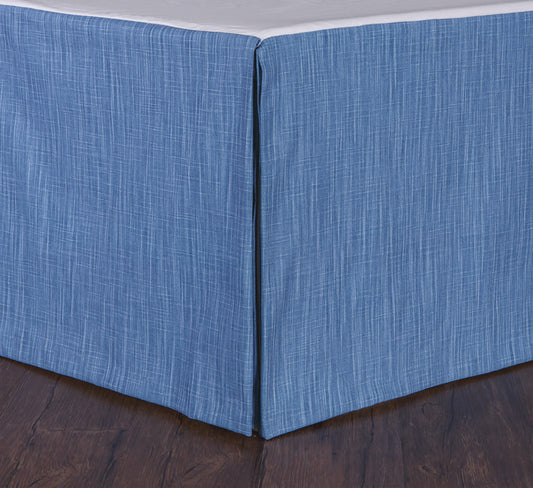 Rainbow Reef 15 Inch Bedskirt - King - OVERSTOCK