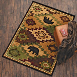Canyon Bears Rug - 3 x 4