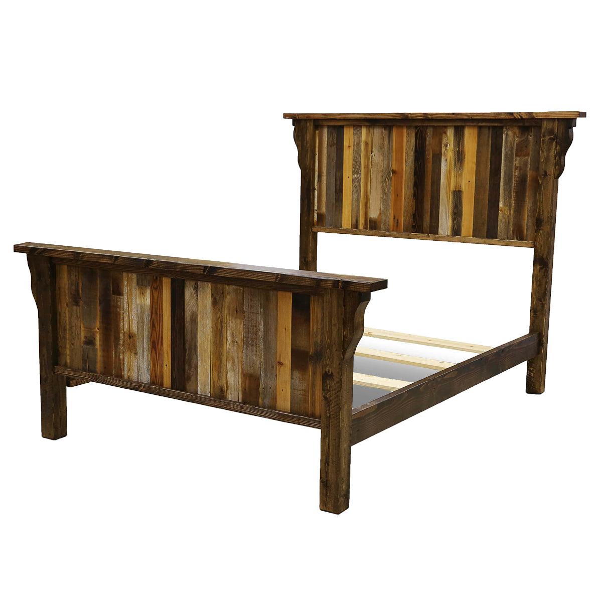 Butte Barnwood Bed - Queen