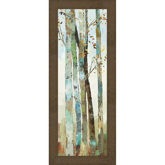 Bluish Birch Tree I Framed Wall Art