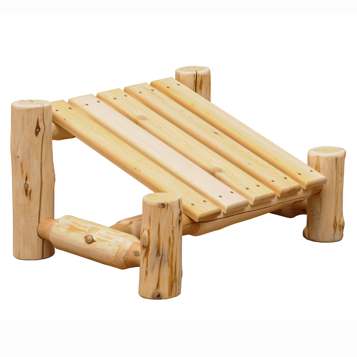 Unfinished Voyageur Adirondack Ottoman