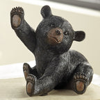 High Five Black Bear Figurine- SALE