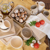 Savannah Taupe Dinnerware Set - 16 pcs - OVERSTOCK