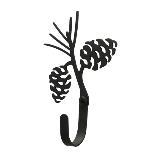Wrought Iron Pinecone Wall Hook
