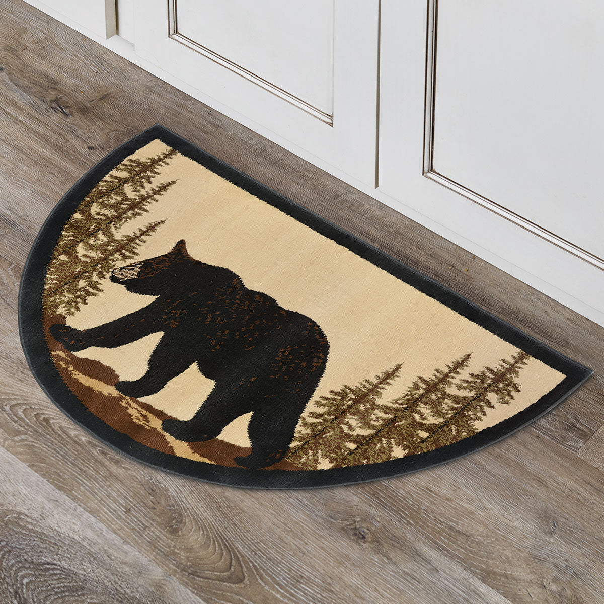Walking Bear Slice Rug