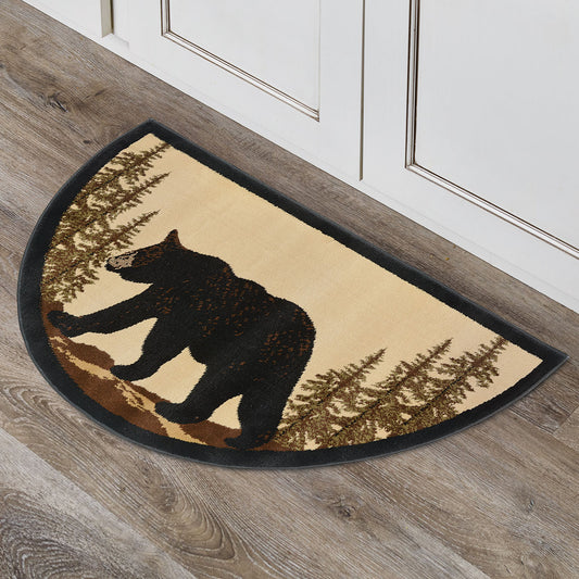 Walking Bear Slice Rug