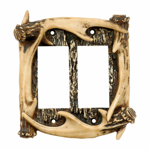Antler Double Rocker Plate