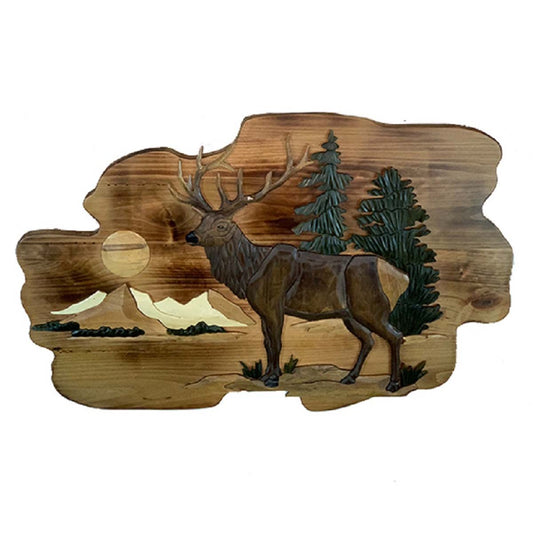 Mountain Elk Wall Art - OUT OF STOCK UNTIL 08/19/2026
