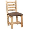 Cedar Log Upholstered Side Chair