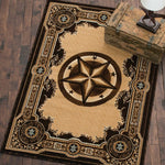 Western Star Chocolate Rug - 2 x 7