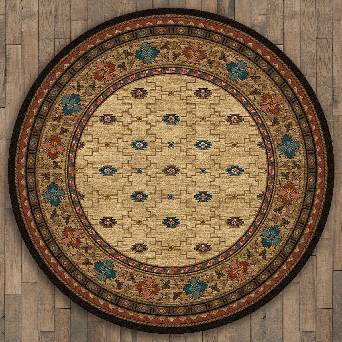 Rustic Elegance Rug - 8 Ft. Round