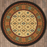 Rustic Reflections Rug - 8 Ft. Round