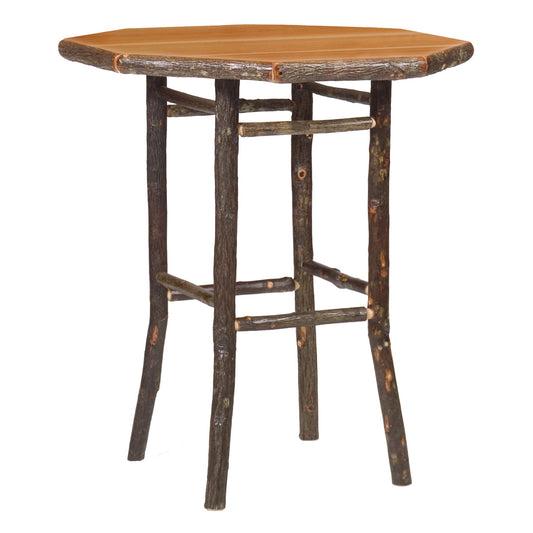 Hickory Round Pub Table - 36 Inch
