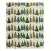 Winter Forest Plush Travel Blanket