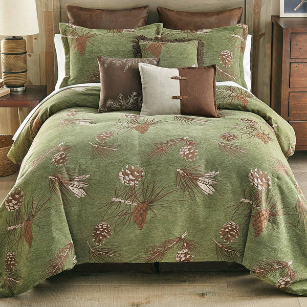 Pinecone Chenille Bed Set - King - OUT OF STOCK UNTIL 07/30/2026