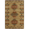 Desert Diamond Gold Rug - 5 x 7