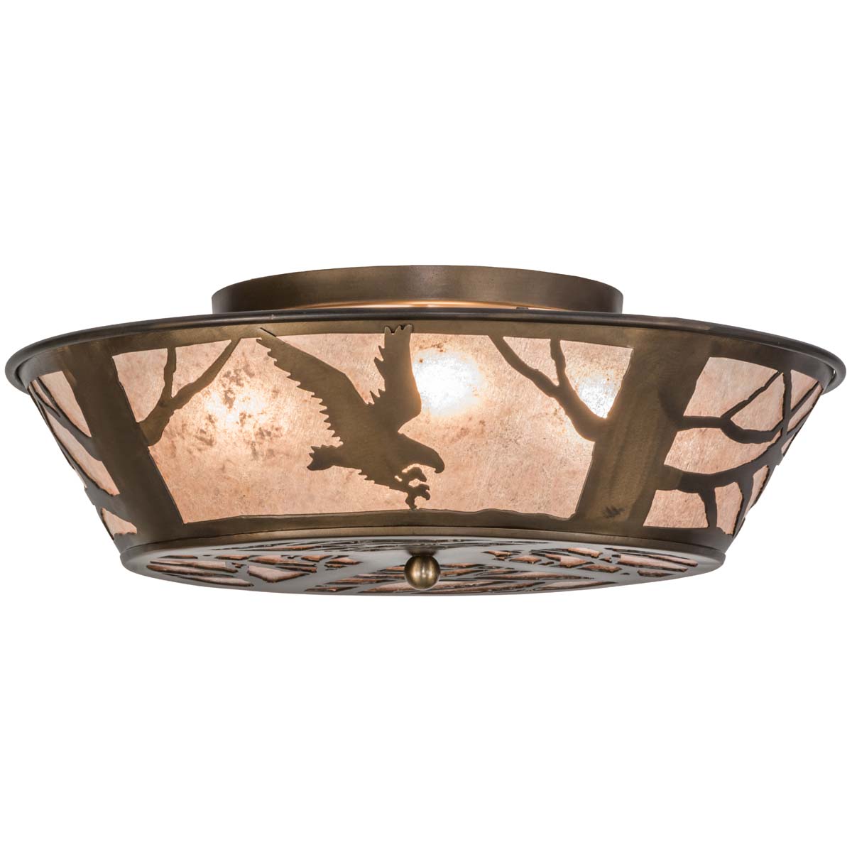Soaring Eagle Flush Mount Ceiling Light