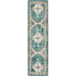 Sedona Nights Turquoise Rug - 2 x 8