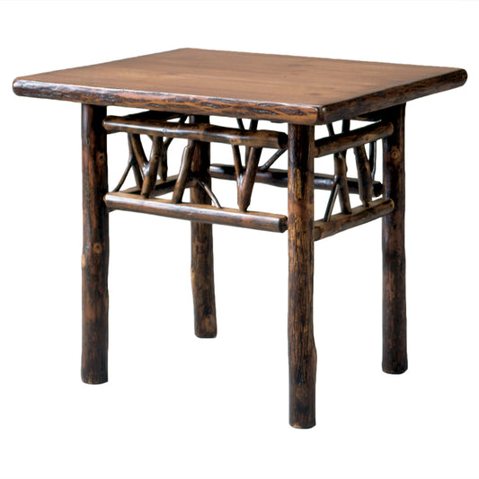 Black Forest Hickory Slingshot End Table