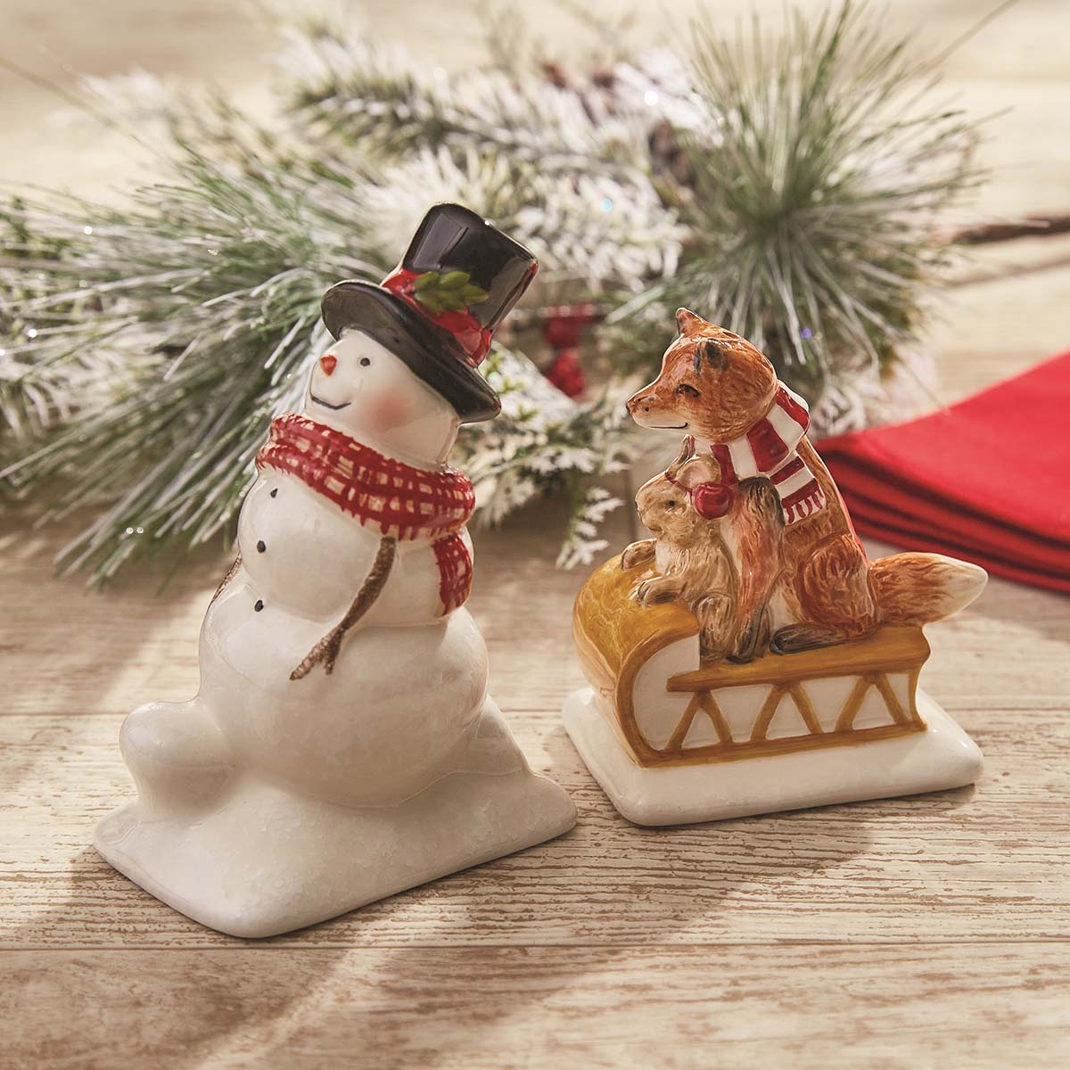 Snowy Salt and Pepper Set