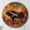 Emberwood Moose Wall Clock