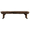 Lima Live Edge 5 Foot Bench - Jacobean Stain