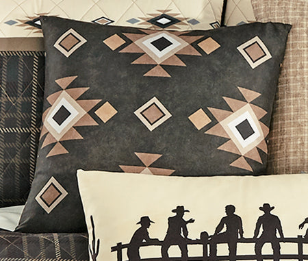 Sunset Ranch Diamonds Pillow - CLEARANCE