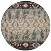 Wasatch Pines Rug - 8 Ft. Round