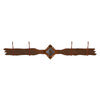 Unakite Stone 4 Hook Coat Rack