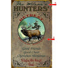 Hunters Retreat Elk Sign - 14 x 24