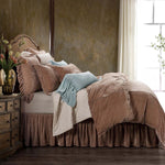 Rose Velvet Duvet Cover Set - King