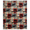 Boat Rides Welcome Travel Throw