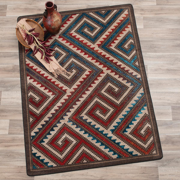 Canyon Maze Rug - 5 x 8
