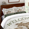 Whistling Cabin King Sham